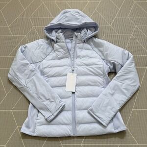 NEW Athleta Inlet Apex Jacket 2.0 Large Gossamer $219 Insulated Wind Resistant